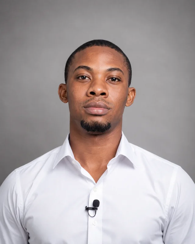 Portrait of Hammed Tosin, founder of Nexframe AI